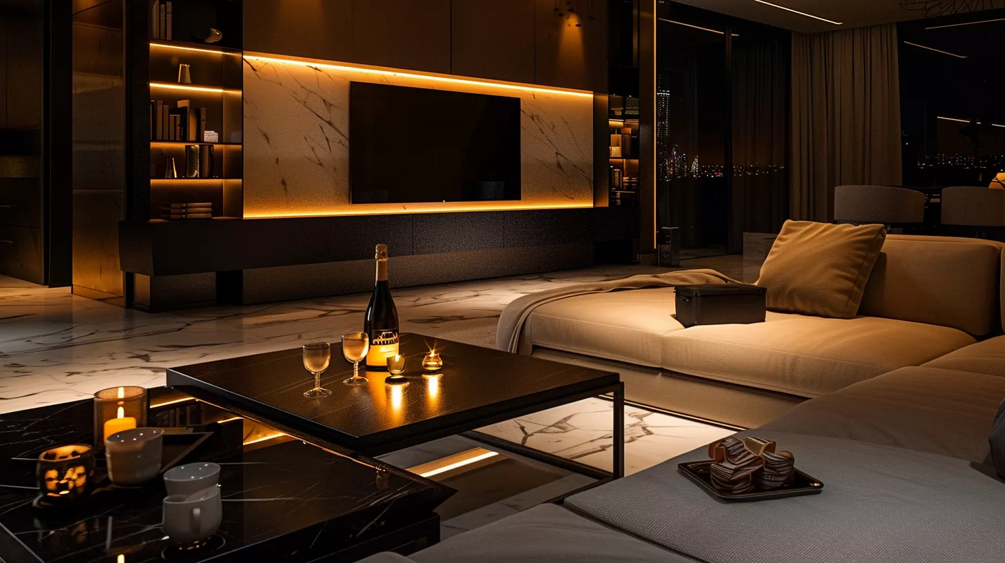 رؤية واقعية لتصميم غرف شقة عصرية 150متر مربع